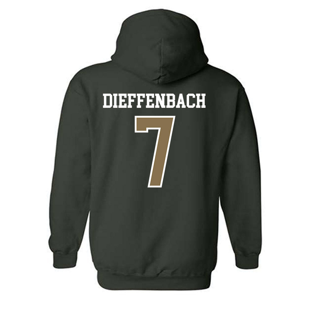 Cal Poly - NCAA Football : Ty Dieffenbach - Classic Shersey Hooded Sweatshirt-1