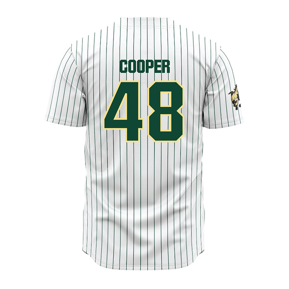 Cal Poly - NCAA Baseball : Troy Cooper - White Jersey Jersey-1