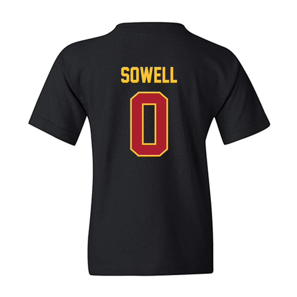 Iowa State - NCAA Football : Chase Sowell - Sports Shersey Youth T-Shirt-1