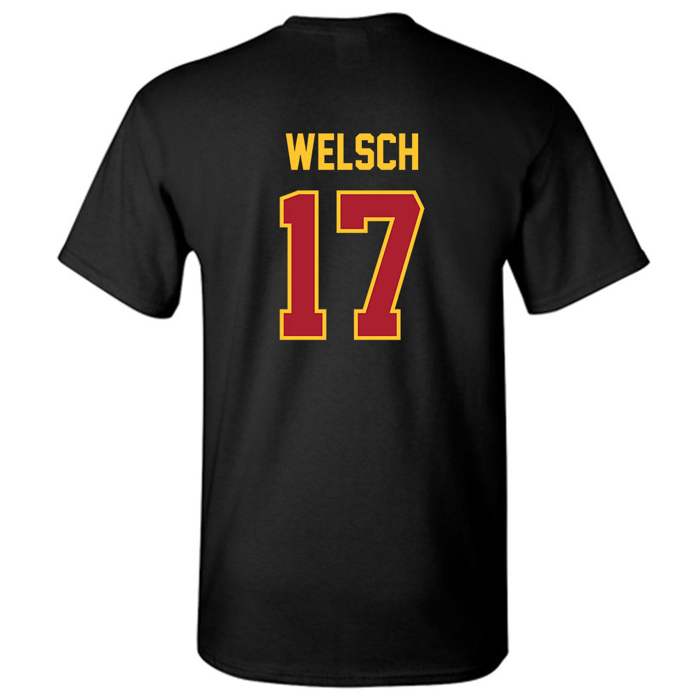 Iowa State - NCAA Football : Connor Welsch - Sports Shersey T-Shirt-1