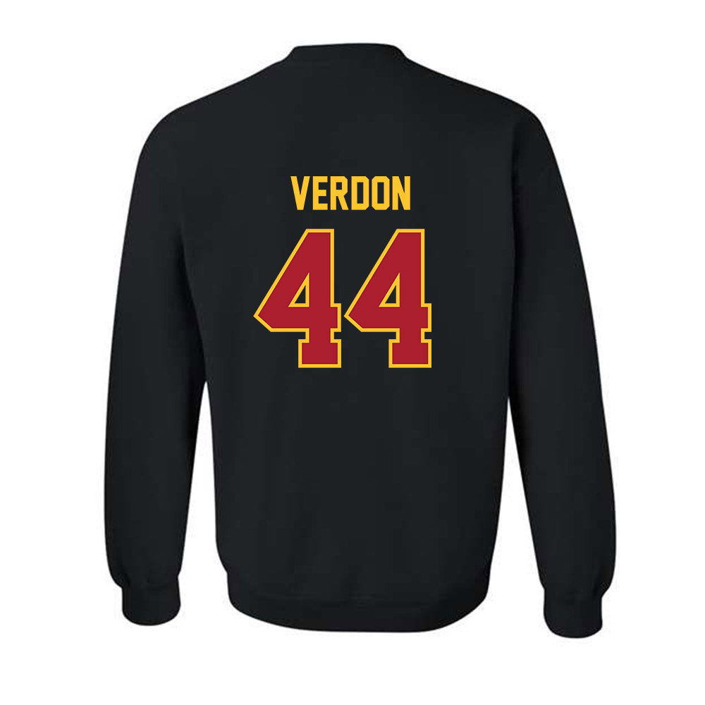 Iowa State - NCAA Football : Trey Verdon - Sports Shersey Crewneck Sweatshirt-1