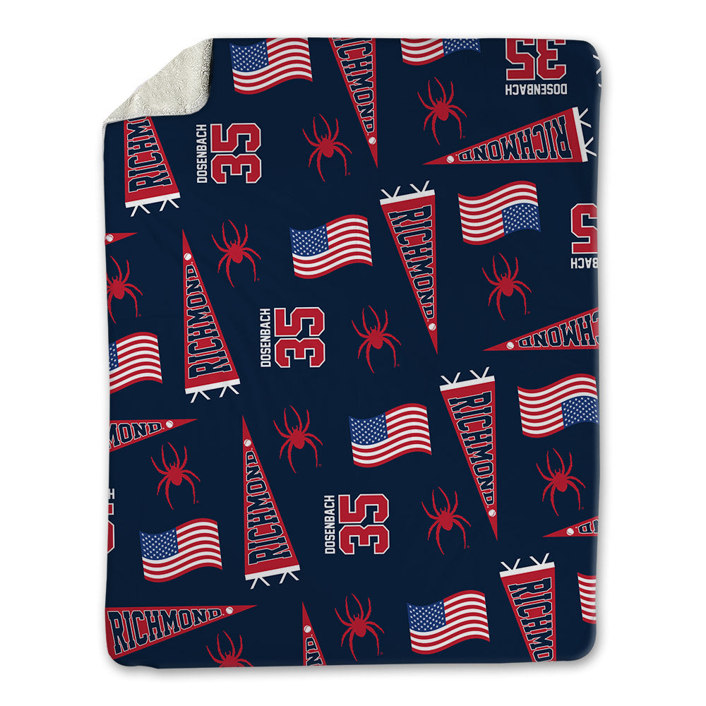 Richmond - NCAA Baseball : Trevor Dosenbach - USA Blanket-0