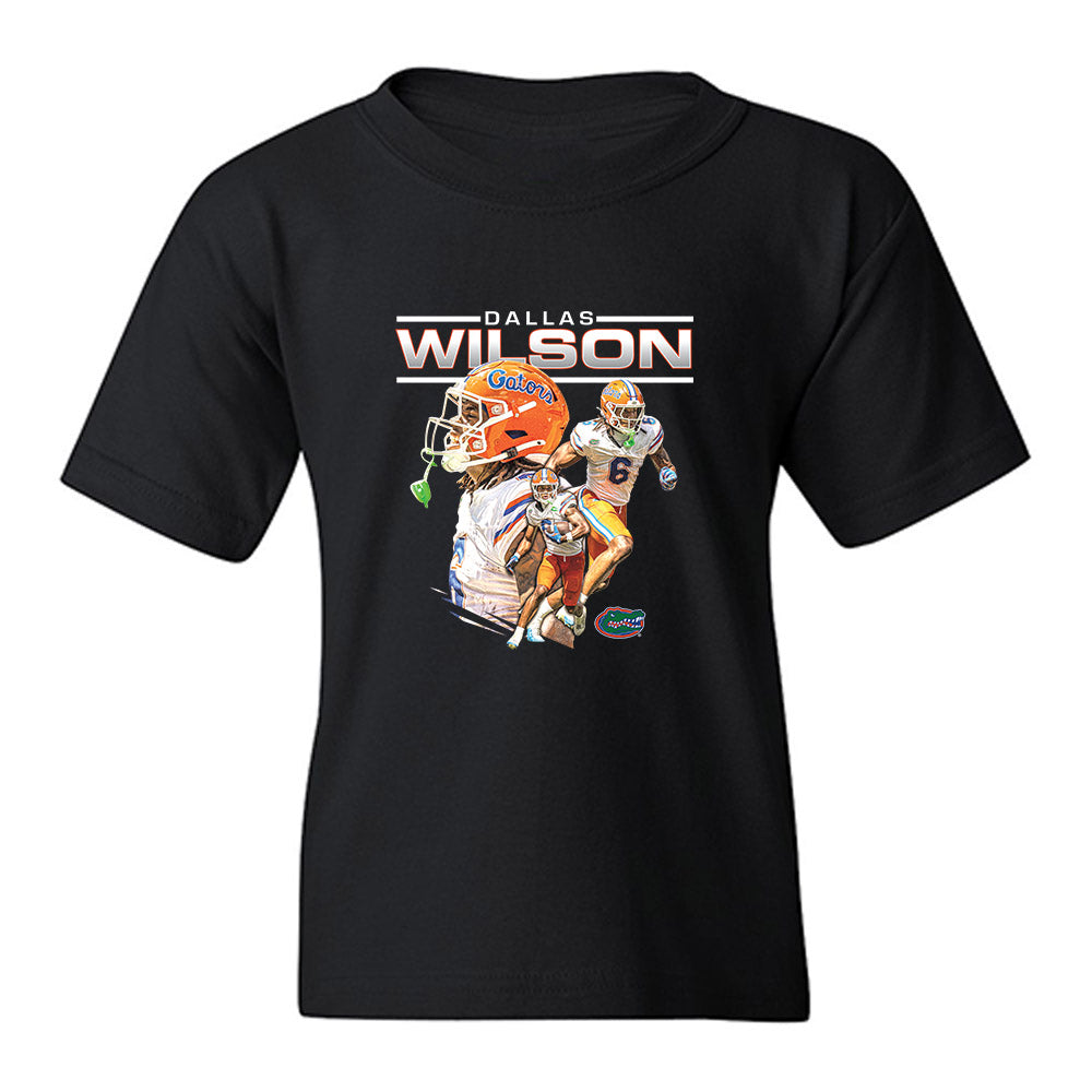 Florida - NCAA Football : Dallas Wilson - Collage Youth T-Shirt-0