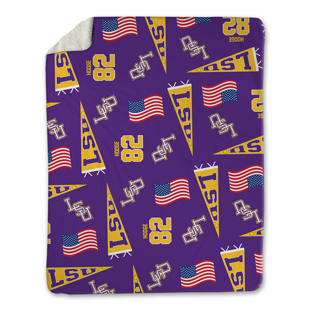 LSU - NCAA Softball : Avery Hodge - USA Blanket-0
