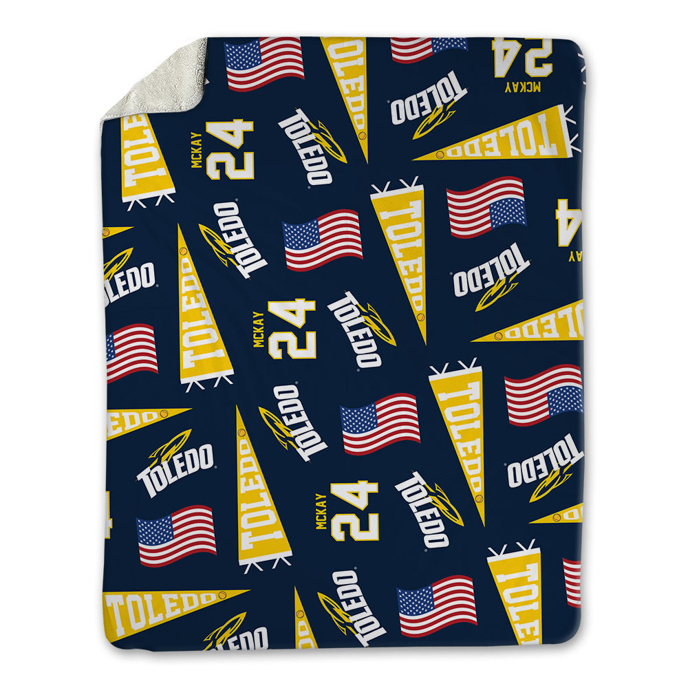 Toledo - NCAA Softball : Maddie McKay - USA Blanket-0