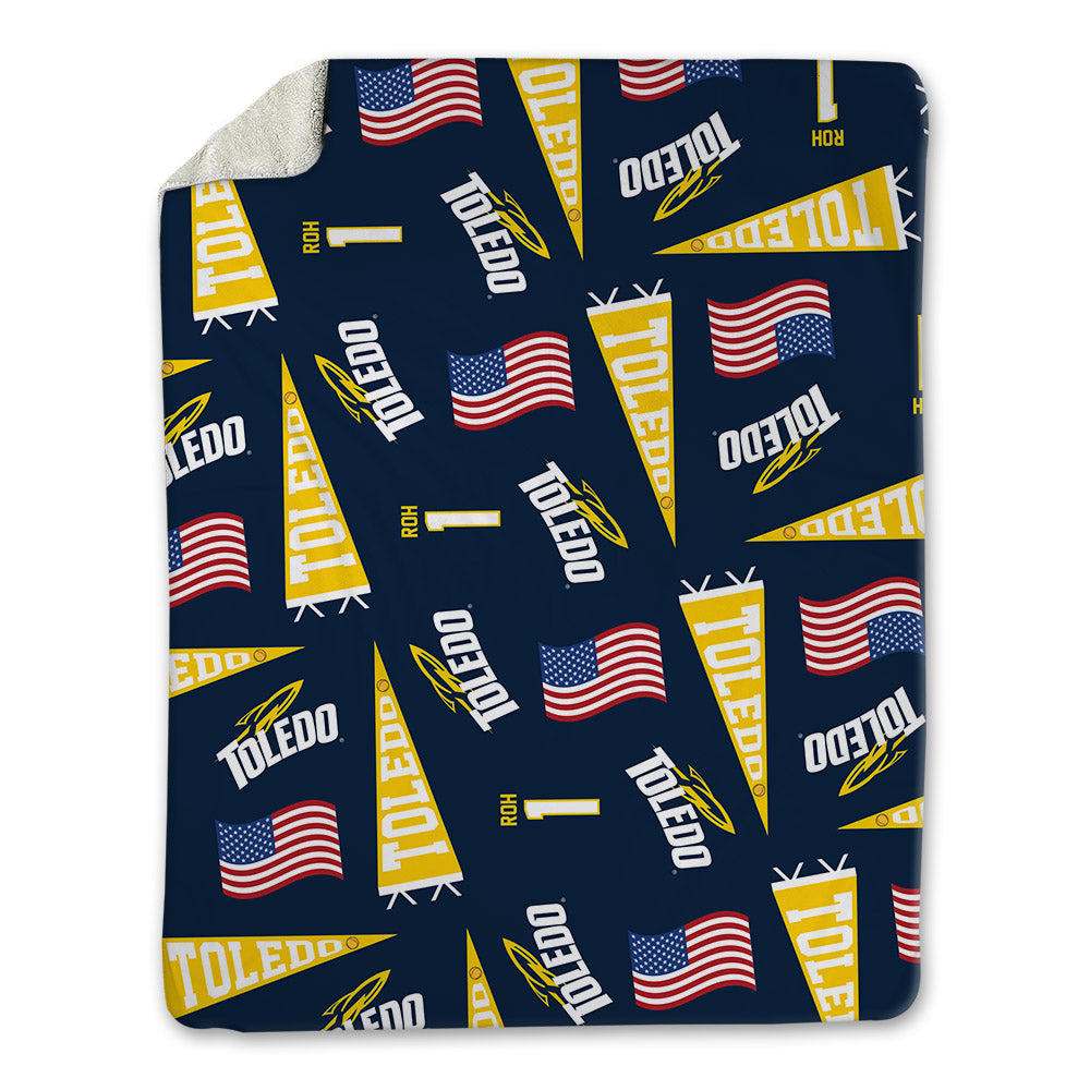 Toledo - NCAA Softball : Maggie Roh - USA Blanket-0