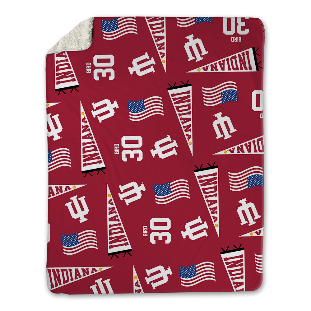 Indiana - NCAA Softball : Josie Bird - USA Blanket-0