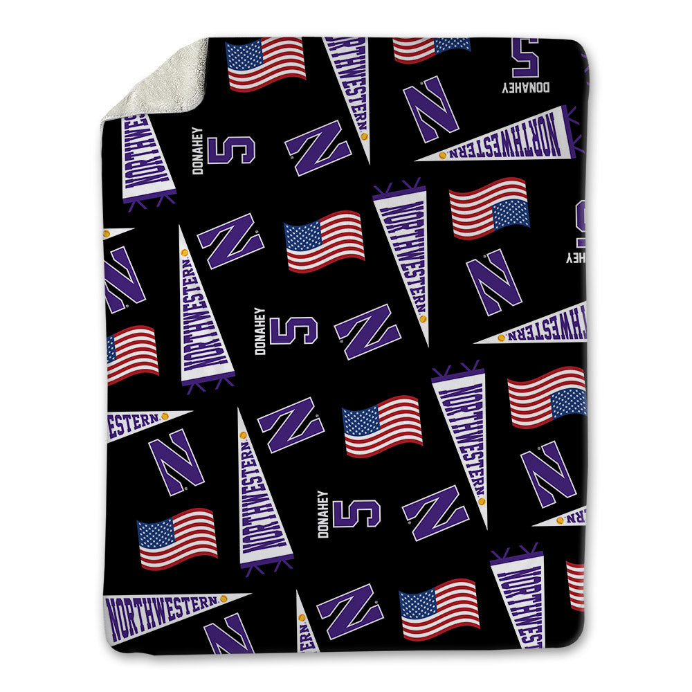 Northwestern - NCAA Softball : Bridget Donahey - USA Blanket-0