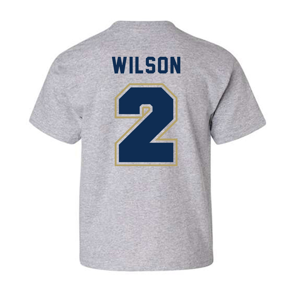 UC Davis - NCAA Men's Basketball : Marcus Wilson - Classic Shersey Youth T-Shirt-1