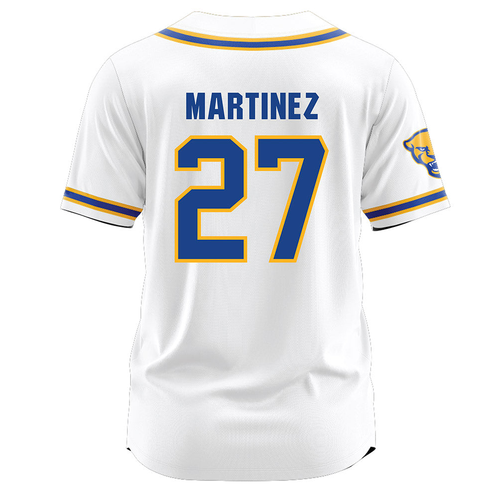 Pittsburgh - NCAA Softball : Desirae Martinez - White Jersey-1
