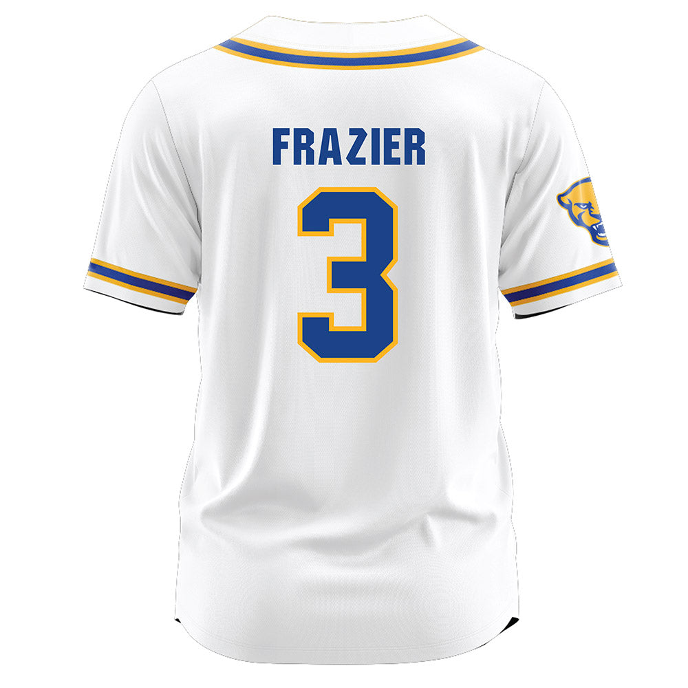 Pittsburgh - NCAA Softball : Shelby Frazier - White Jersey-1