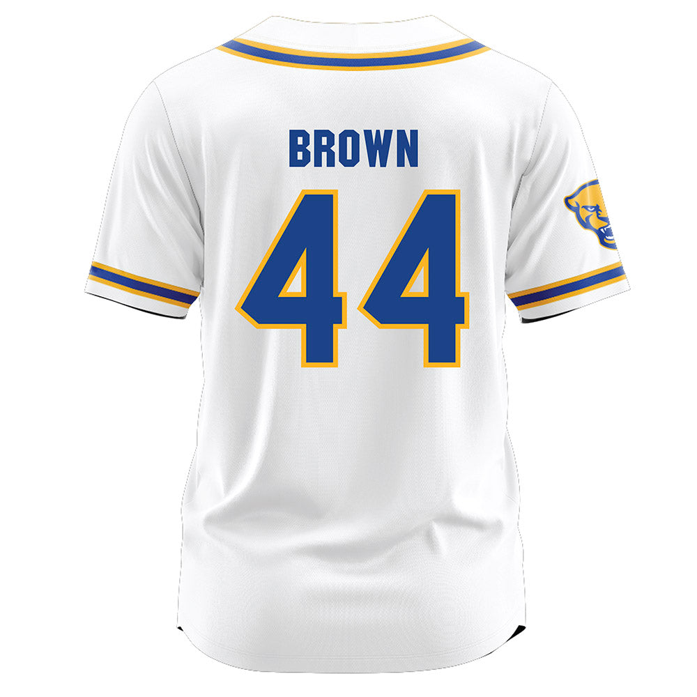 Pittsburgh - NCAA Softball : Kendall Brown - White Jersey-1