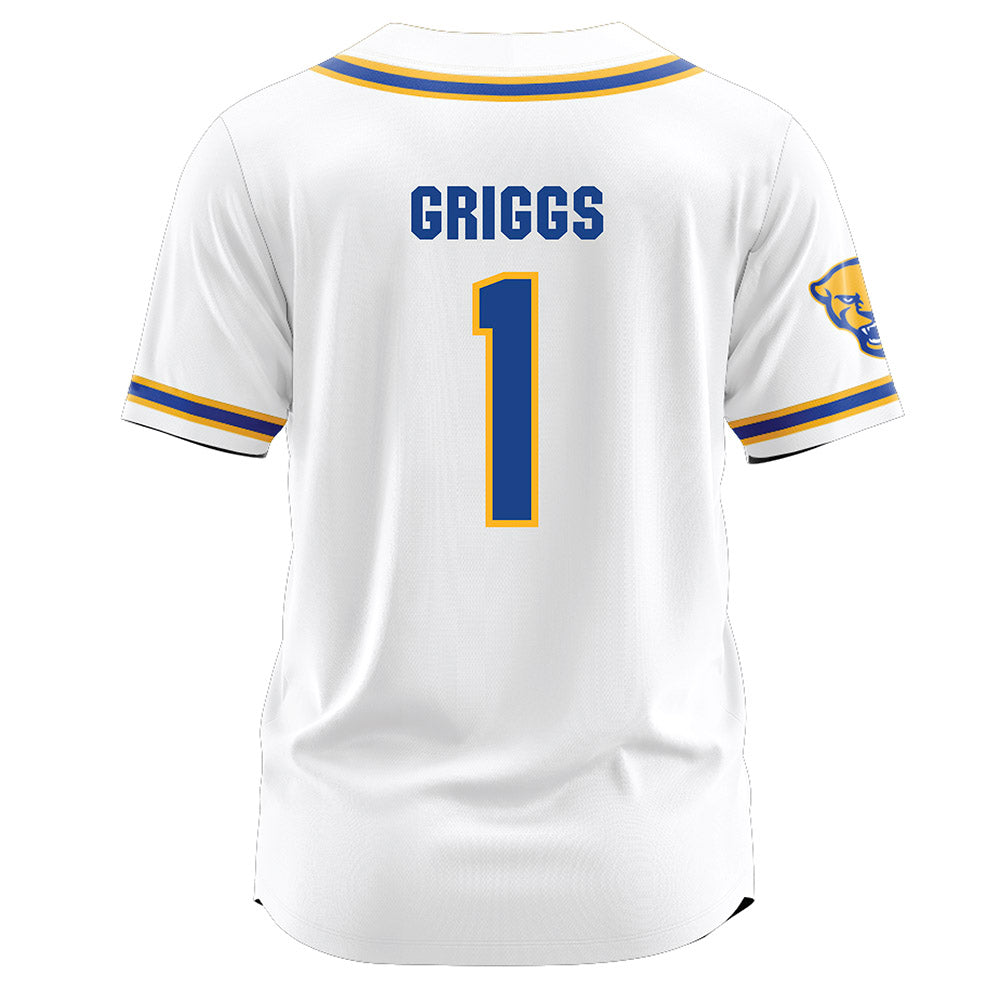 Pittsburgh - NCAA Softball : Kylie Griggs - White Jersey-1