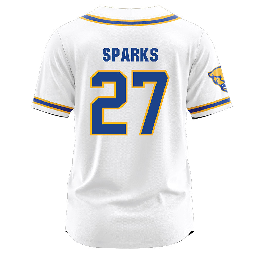 Pittsburgh - NCAA Softball : Gwen Sparks - White Jersey-1