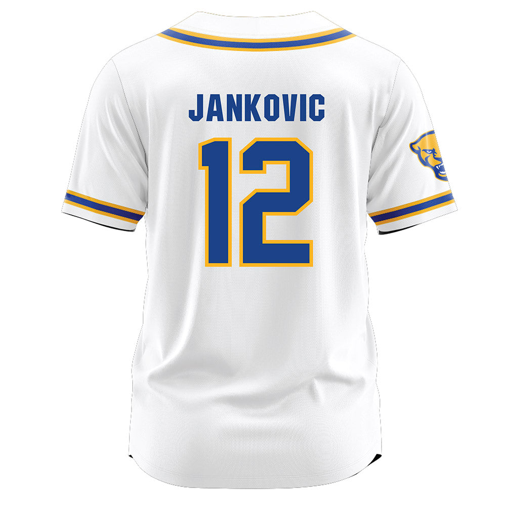 Pittsburgh - NCAA Softball : Mikayla Jankovic - White Jersey-1