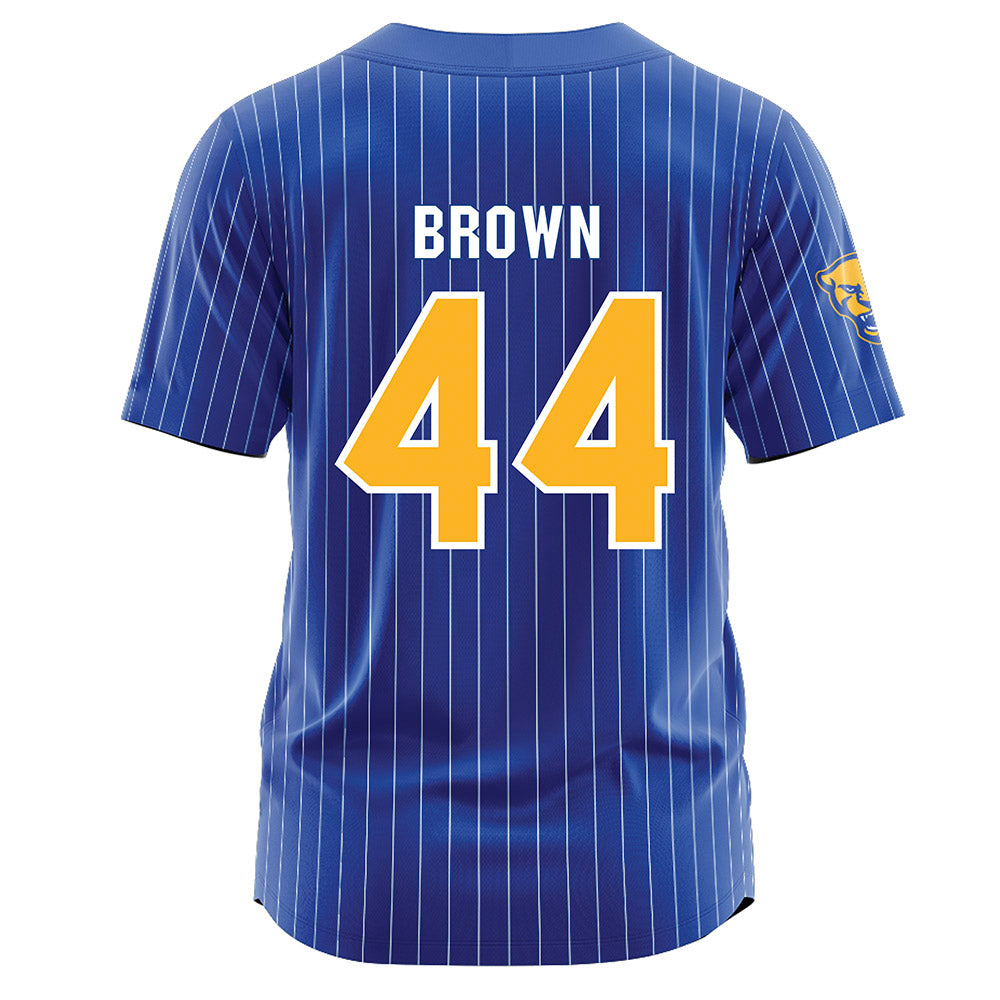 Pittsburgh - NCAA Softball : Kendall Brown - Blue Jersey-1