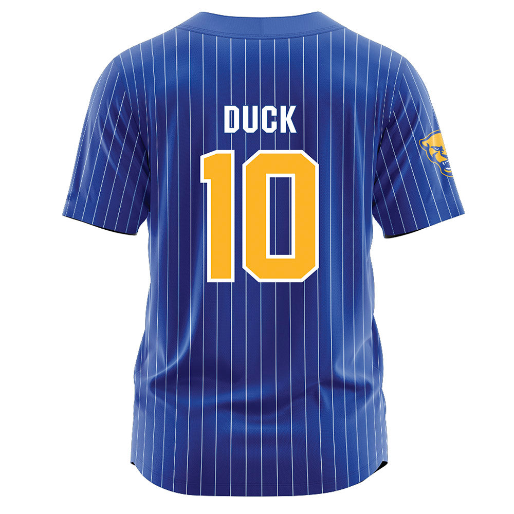 Pittsburgh - NCAA Softball : Bekah Duck - Blue Jersey-1