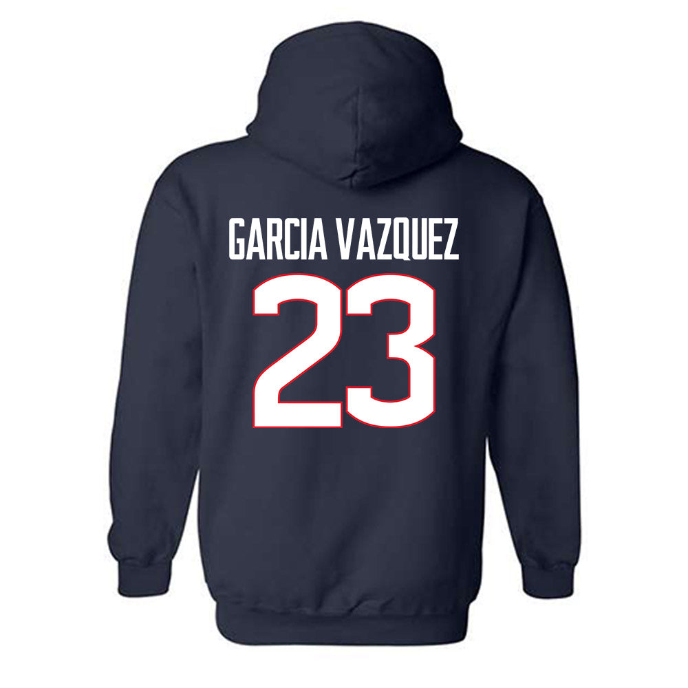 UConn - NCAA Women's Field Hockey : Juana Garcia Vazquez - Hooded Sweatshirt-1