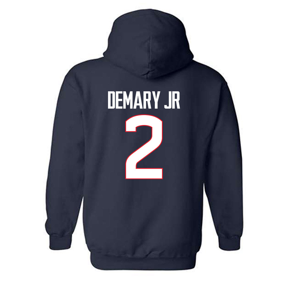 UConn - NCAA Men's Basketball : Silas Demary Jr - Hooded Sweatshirt-1