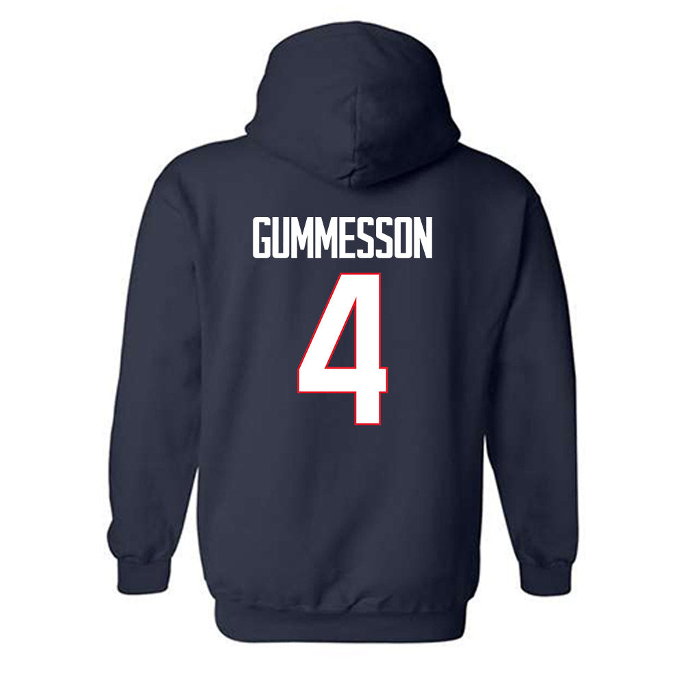 UConn - NCAA Men's Soccer : Max Gummesson - Hooded Sweatshirt-1
