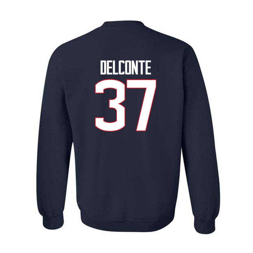 UConn - NCAA Women's Lacrosse : Jessica DelConte - Crewneck Sweatshirt-1