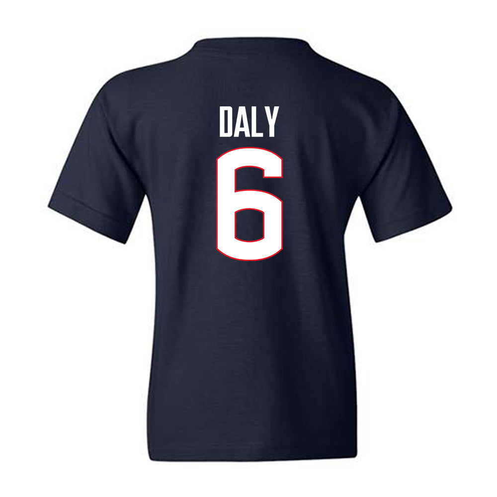 UConn - NCAA Women's Field Hockey : Erin Daly - Youth T-Shirt-1