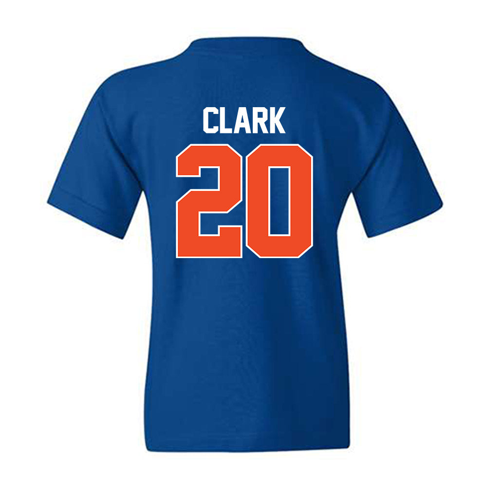 Florida - NCAA Football : Waltez Duke Clark - Sports Mom Youth T-Shirt-1