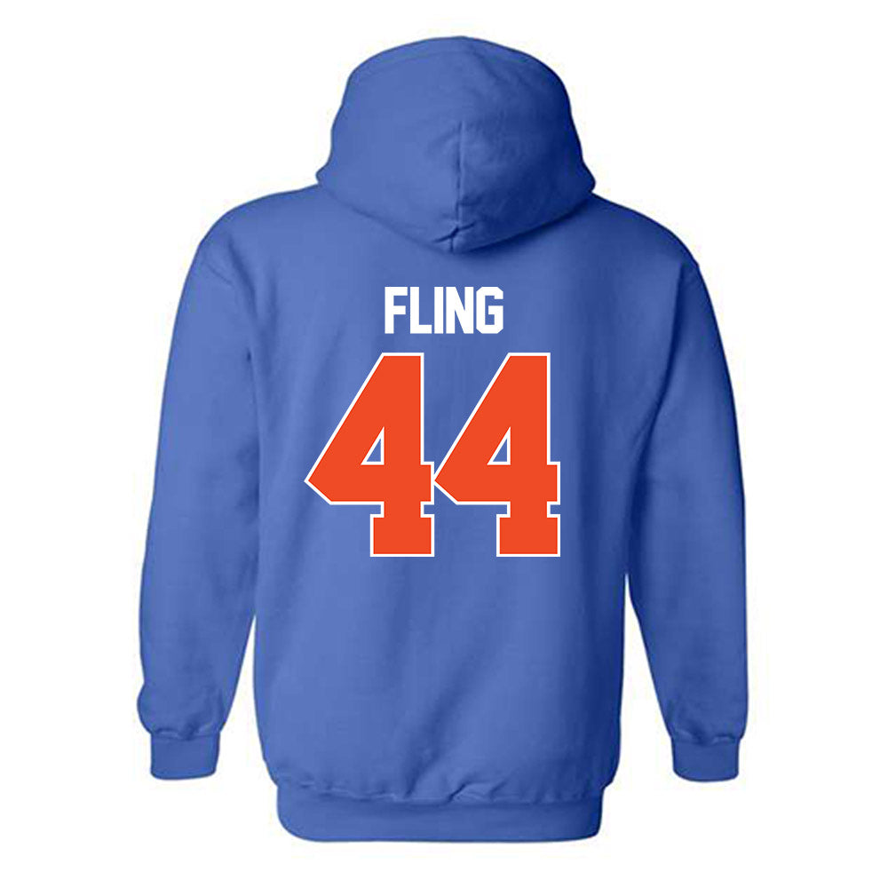 Florida - NCAA Women's Lacrosse : Allison Fling - Sports Mom Hooded Sweatshirt-1