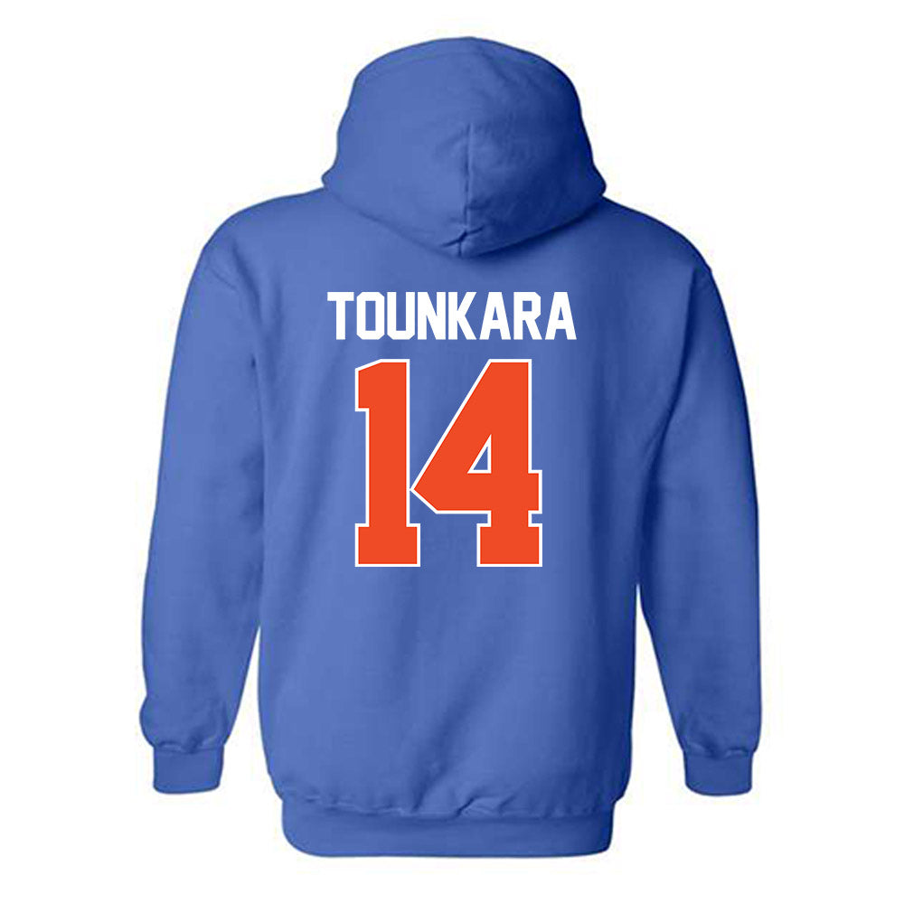 Florida - NCAA Football : Muizz Tounkara - Sports Mom Hooded Sweatshirt-1