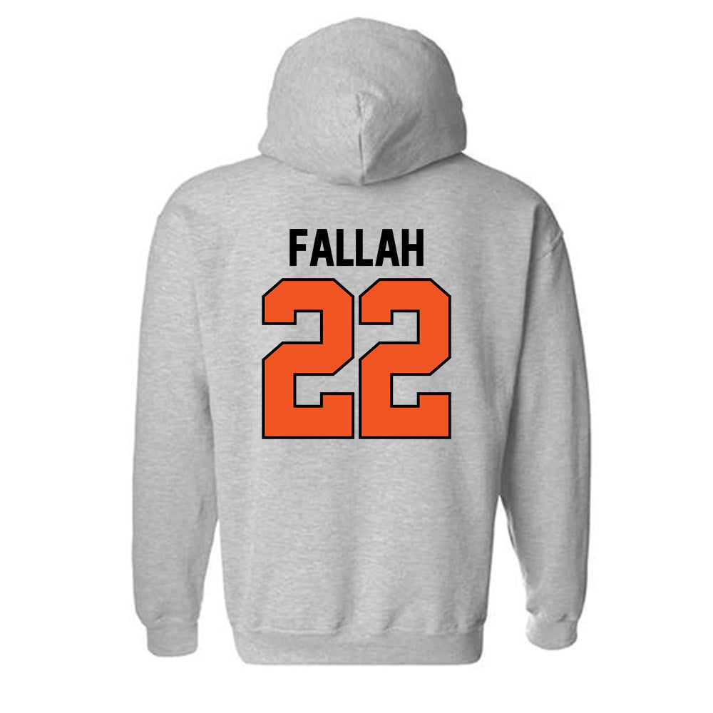 Oklahoma State - NCAA Men's Basketball : Parsa Fallah - Sports Mom Hooded Sweatshirt-1