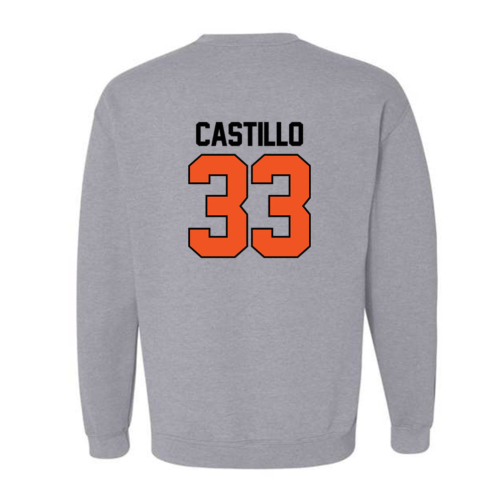 Oklahoma State - NCAA Softball : Gabby Castillo - Sports Mom Crewneck Sweatshirt-1