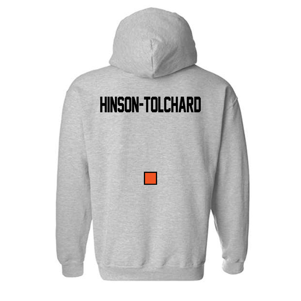 Oklahoma State - NCAA Women's Golf : Maddison Hinson-Tolchard - Sports Mom Hooded Sweatshirt-1