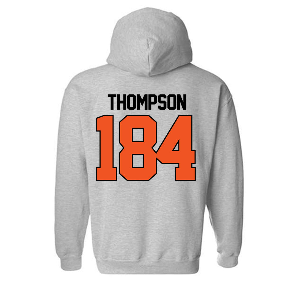 Oklahoma State - NCAA Wrestling : Brayden Thompson - Sports Mom Hooded Sweatshirt-1