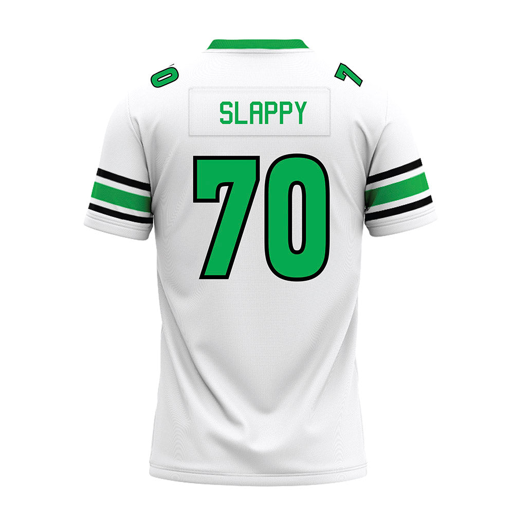 Marshall - NCAA Football : Jalen Slappy - White Premium Football Jersey-1