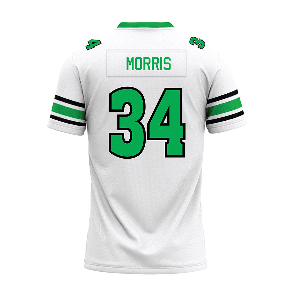 Marshall - NCAA Football : Andrew Morris - White Premium Football Jersey-1