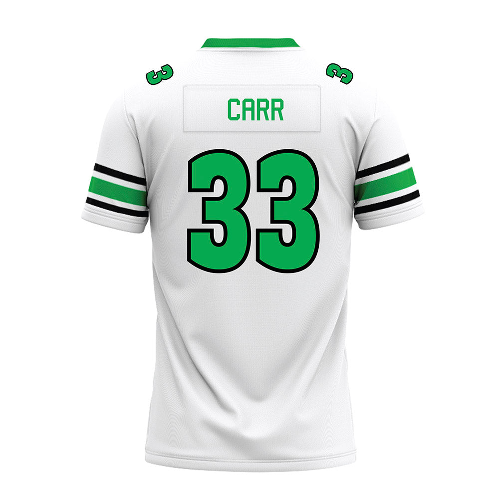 Marshall - NCAA Football : Rashawn Carr - White Premium Football Jersey-1