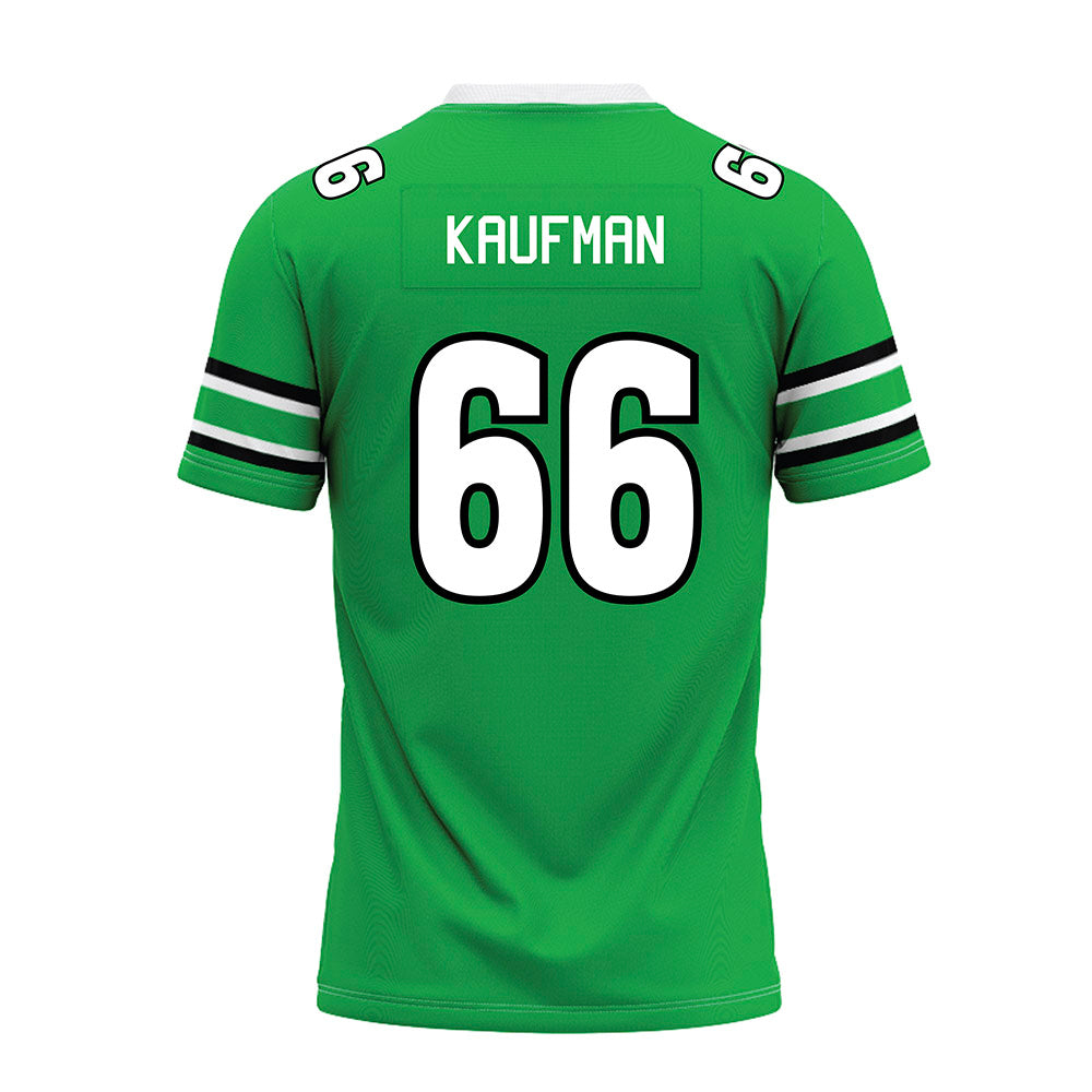 Marshall - NCAA Football : Eli Kaufman - Green Premium Football Jersey-1