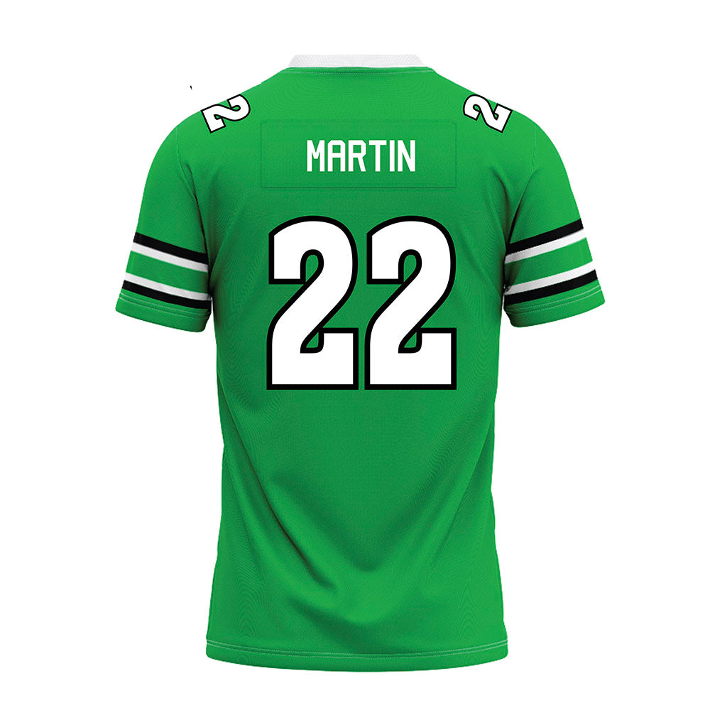 Marshall - NCAA Football : Kerion Martin - Green Premium Football Jersey-1