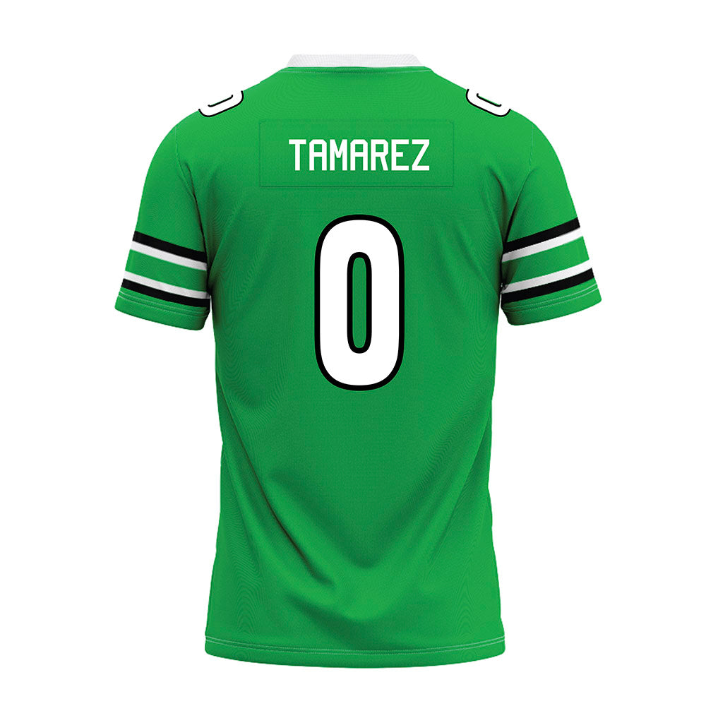 Marshall - NCAA Football : Deandre Tamarez - Green Premium Football Jersey-1