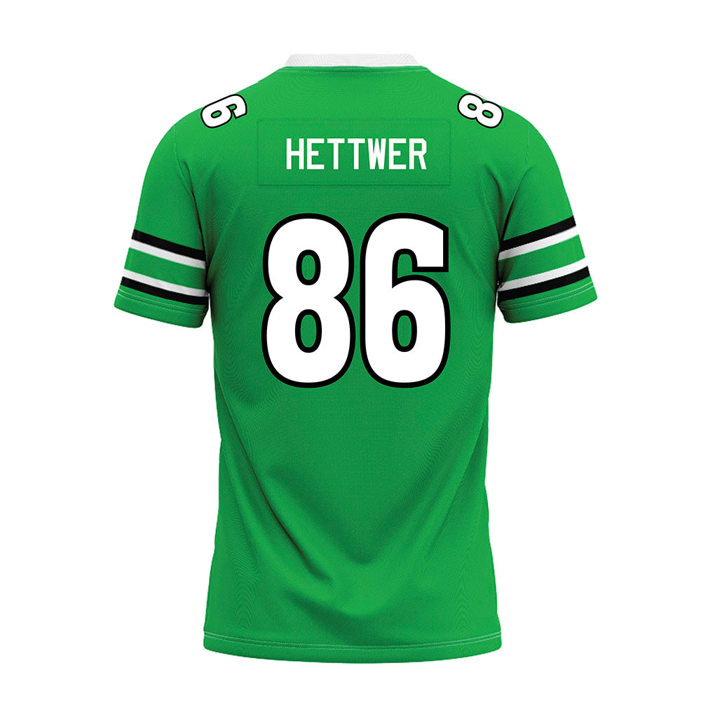 Marshall - NCAA Football : Brandon Hettwer - Green Premium Football Jersey-1
