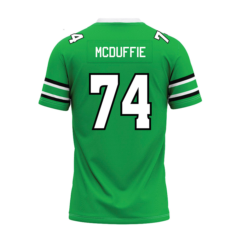 Marshall - NCAA Football : Tyler McDuffie - Green Premium Football Jersey-1