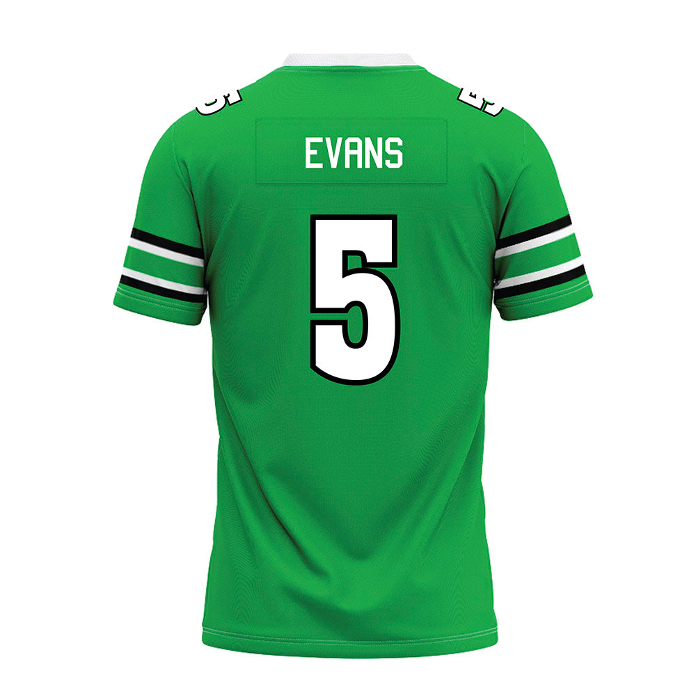 Marshall - NCAA Football : KaTron Evans - Green Premium Football Jersey-1