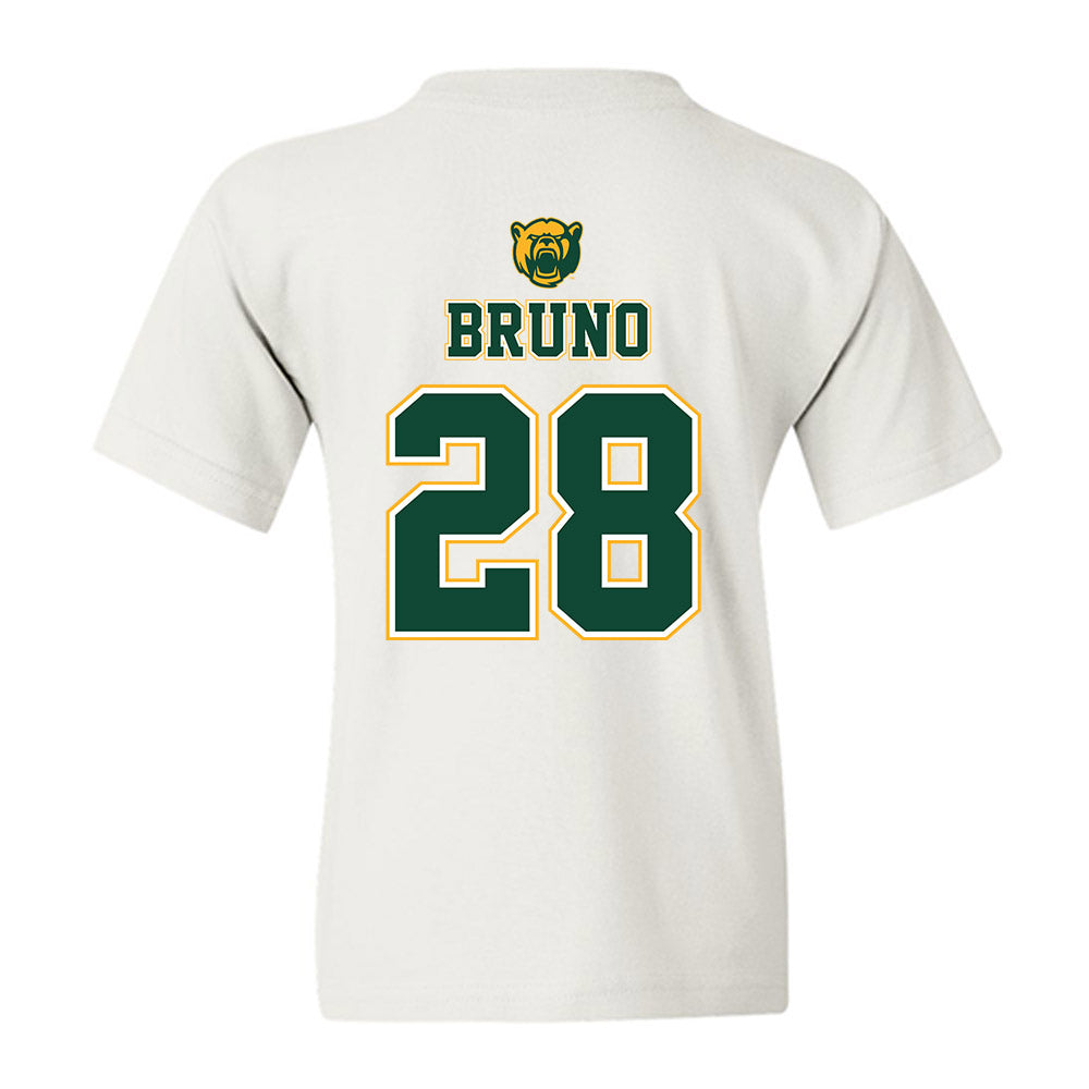 Baylor - NCAA Acrobatics & Tumbling : Carleigh Bruno - National Champions Shersey Youth T-Shirt-1