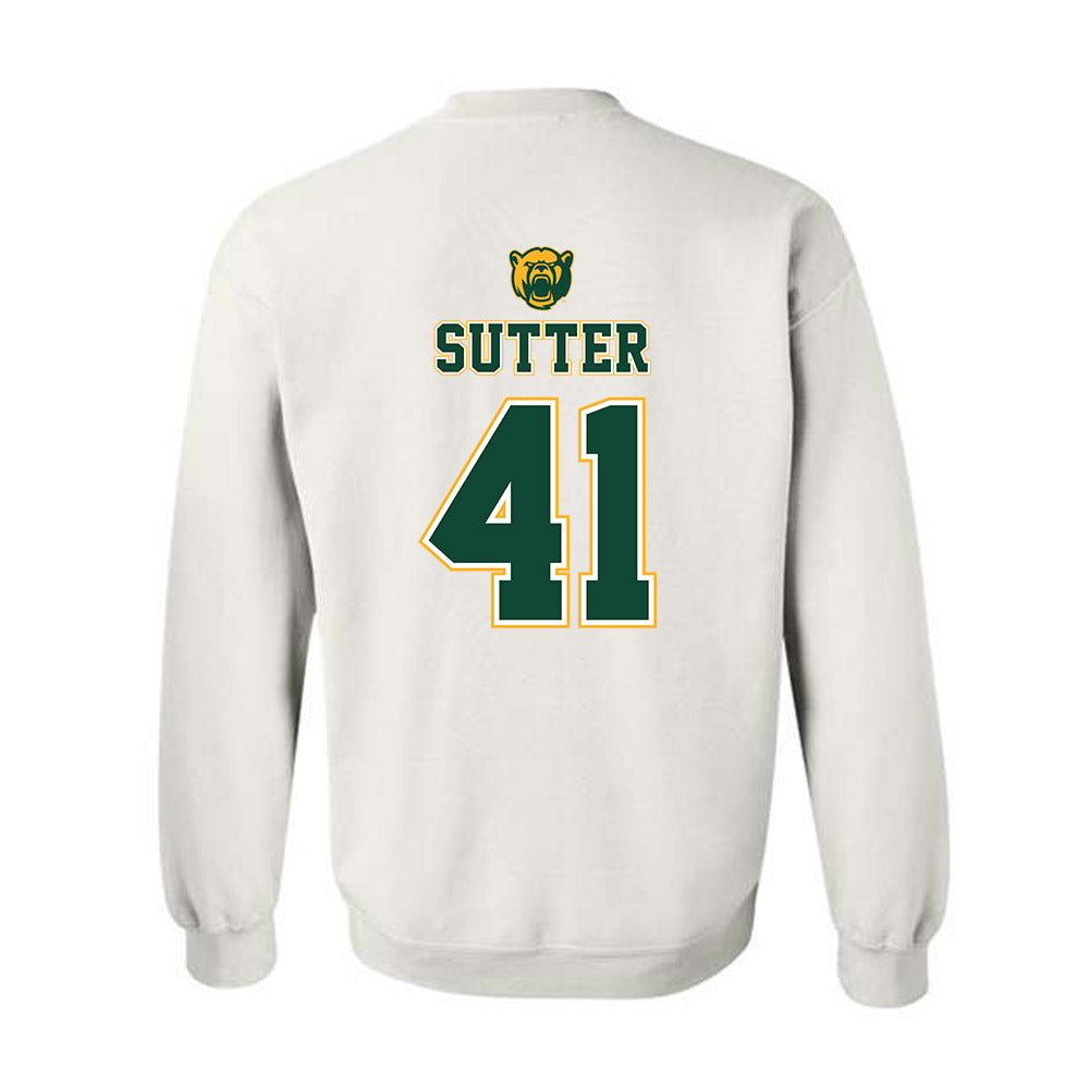 Baylor - NCAA Acrobatics & Tumbling : Josie Sutter - National Champions Shersey Crewneck Sweatshirt-1