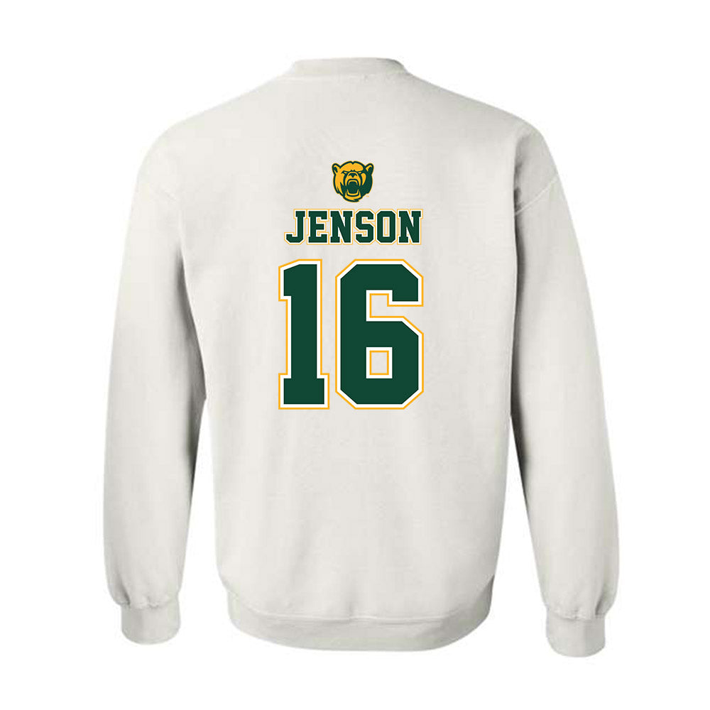 Baylor - NCAA Acrobatics & Tumbling : Maddy Jenson - National Champions Shersey Crewneck Sweatshirt-1