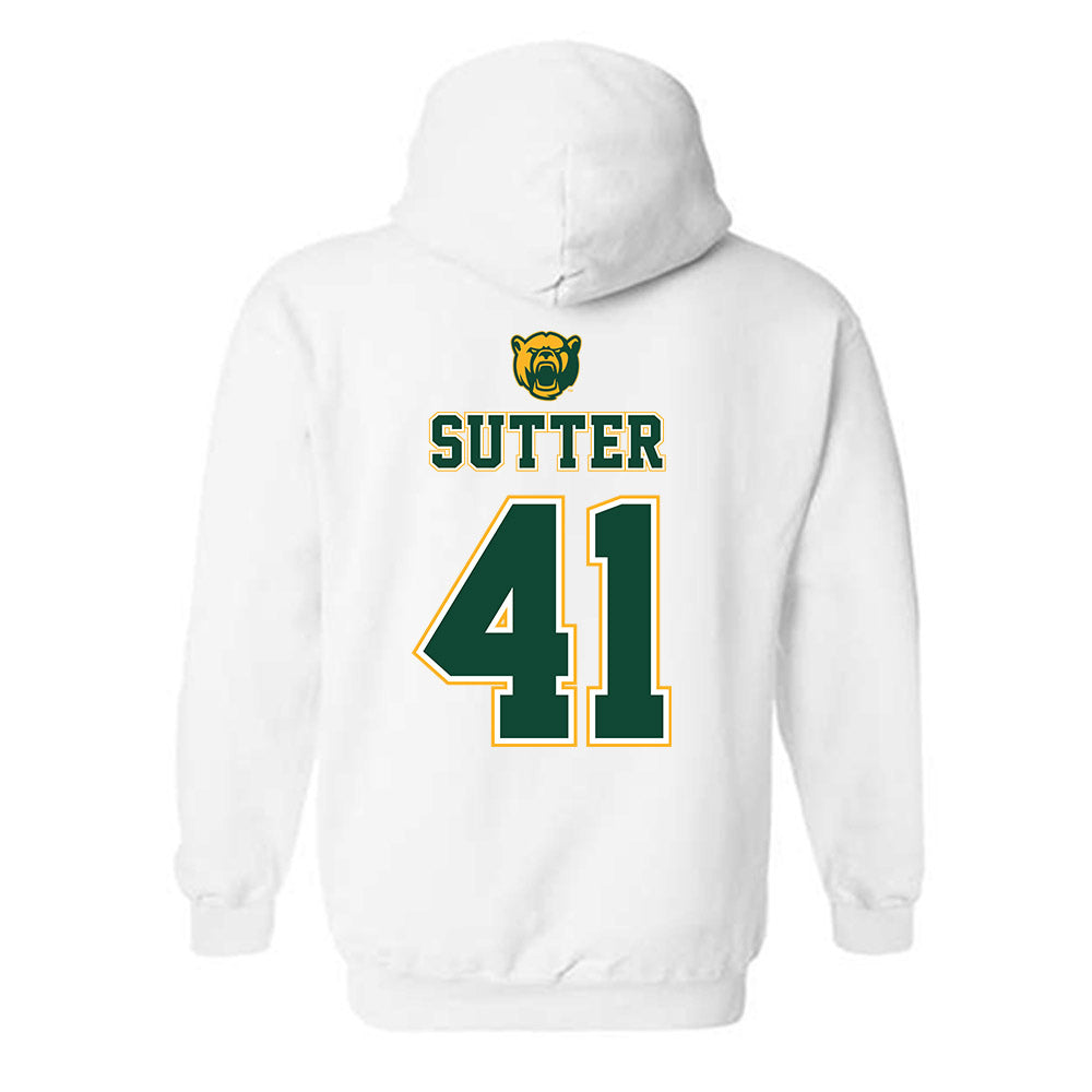 Baylor - NCAA Acrobatics & Tumbling : Josie Sutter - National Champions Shersey Hooded Sweatshirt-1