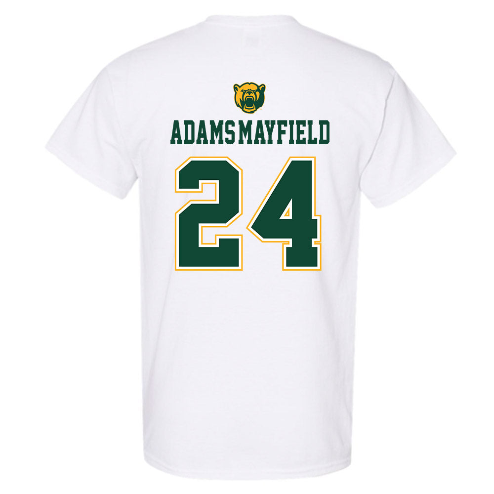 Baylor - NCAA Acrobatics & Tumbling : Aaliyah Adams-Mayfield - National Champions Shersey T-Shirt-1