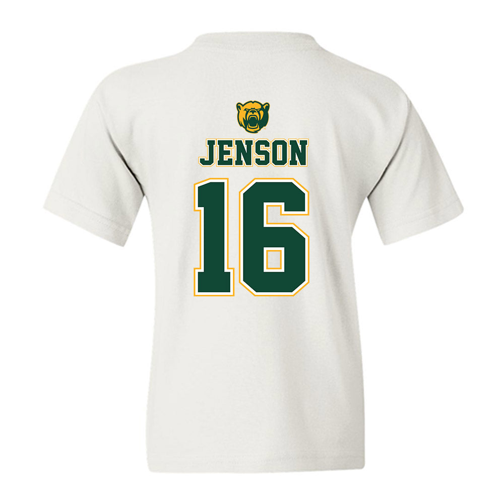 Baylor - NCAA Acrobatics & Tumbling : Maddy Jenson - National Champions Shersey Youth T-Shirt-1
