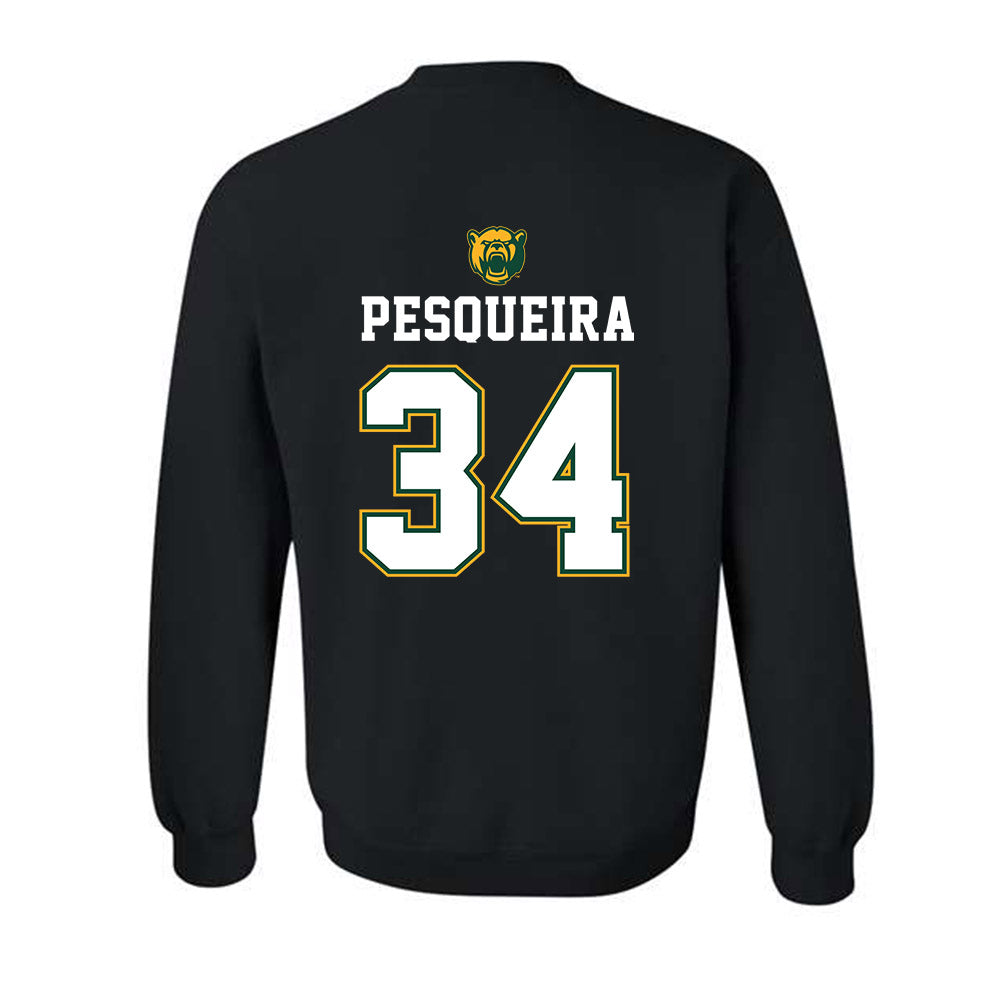 Baylor - NCAA Acrobatics & Tumbling : Olivia Pesqueira - National Champions Shersey Crewneck Sweatshirt-1