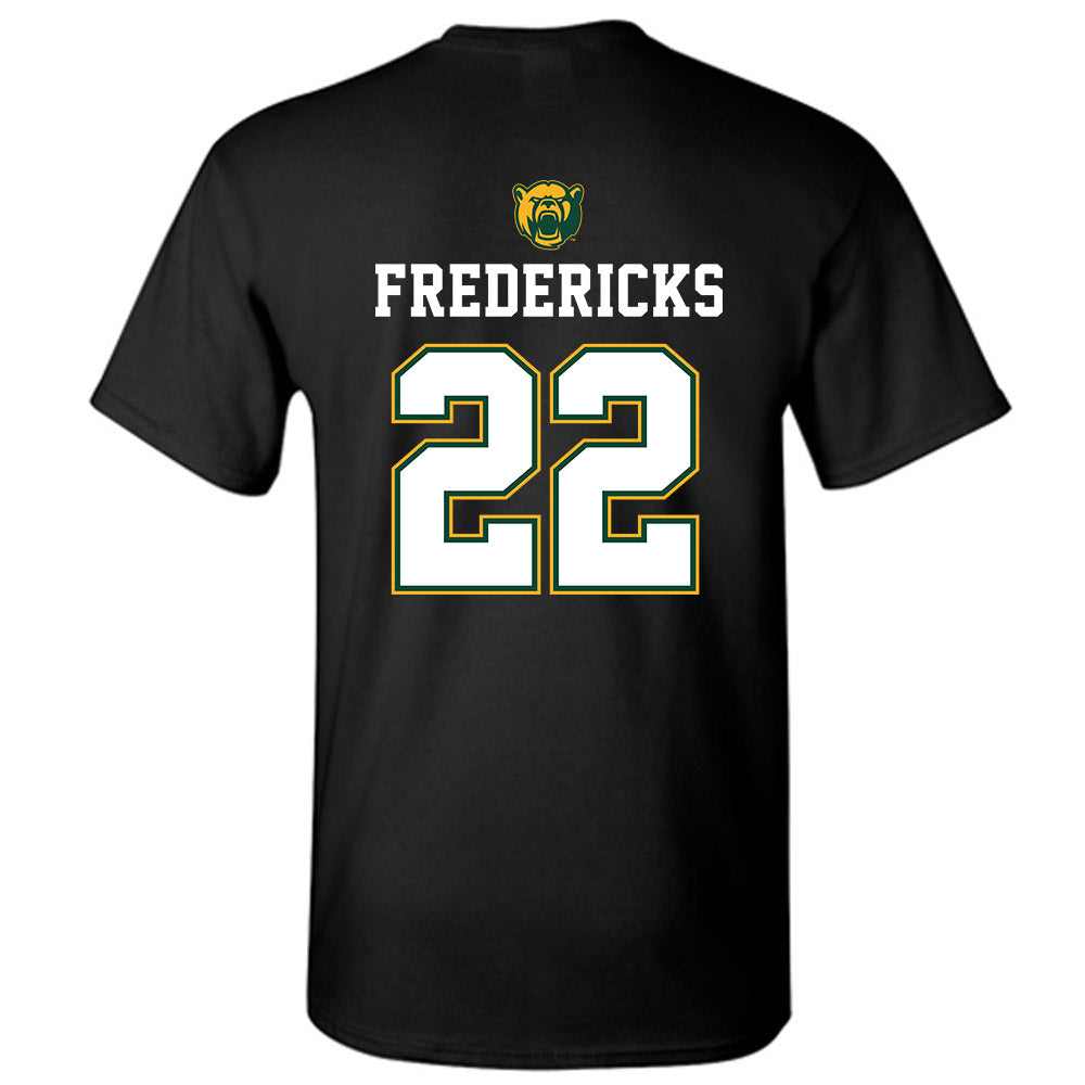 Baylor - NCAA Acrobatics & Tumbling : Leah Fredericks - National Champions Shersey T-Shirt-1